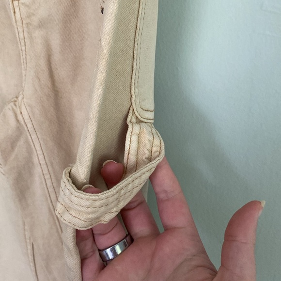 PacSun Cream Wide Leg Jeans - Picture 4 of 8